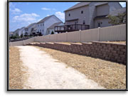 Retaining Wall - after