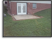 Retaining Wall - before