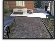 Retaining Wall - before